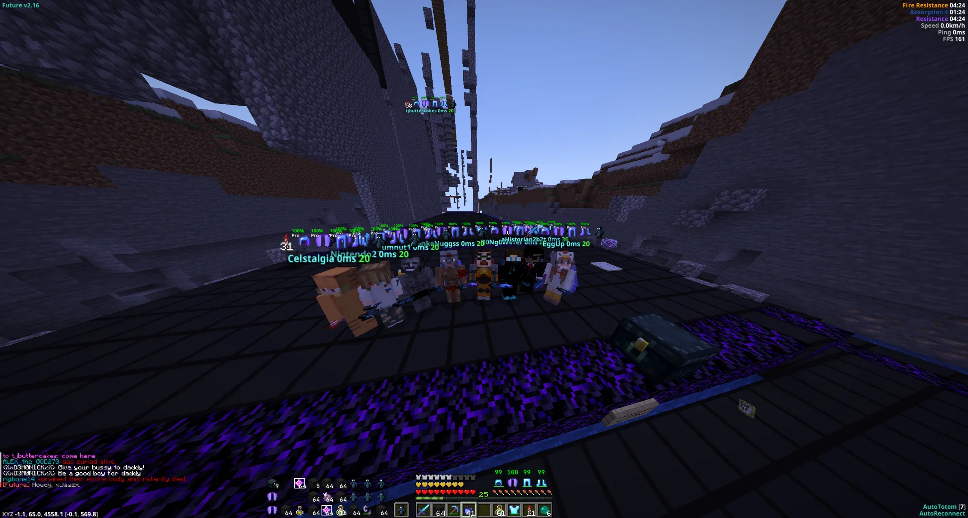 2b2t: The oldest group that is still active on the server!